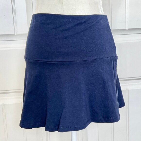 NWT H&M DIVIDED Bundle Navy Blue & Kelly Green Jersey Knit Mini Skirts Sz Small - Picture 8 of 12